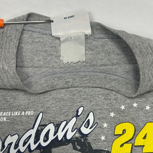 Chase Authentics Jeff Gordon 24 Racing Team Layered Long Sleeve Gray Navy Shirt - Picture 5 of 10